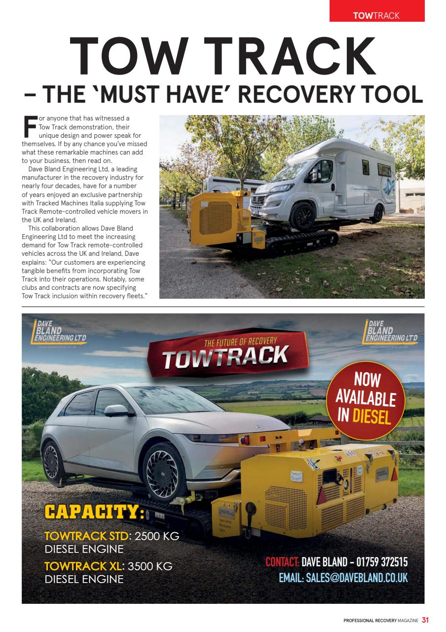 Professional Recovery Magazine Preview Pages