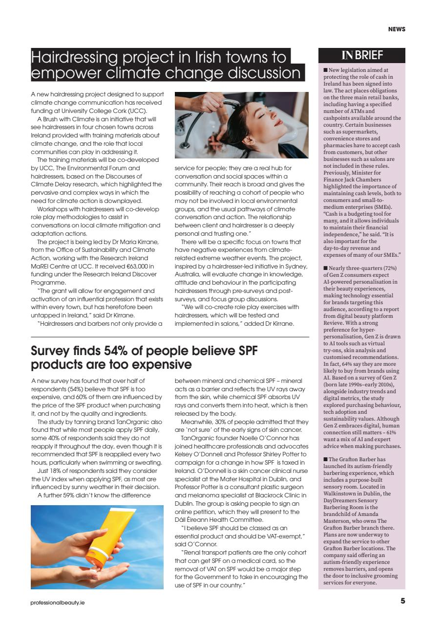 Professional Beauty & HJ Ireland Preview Pages