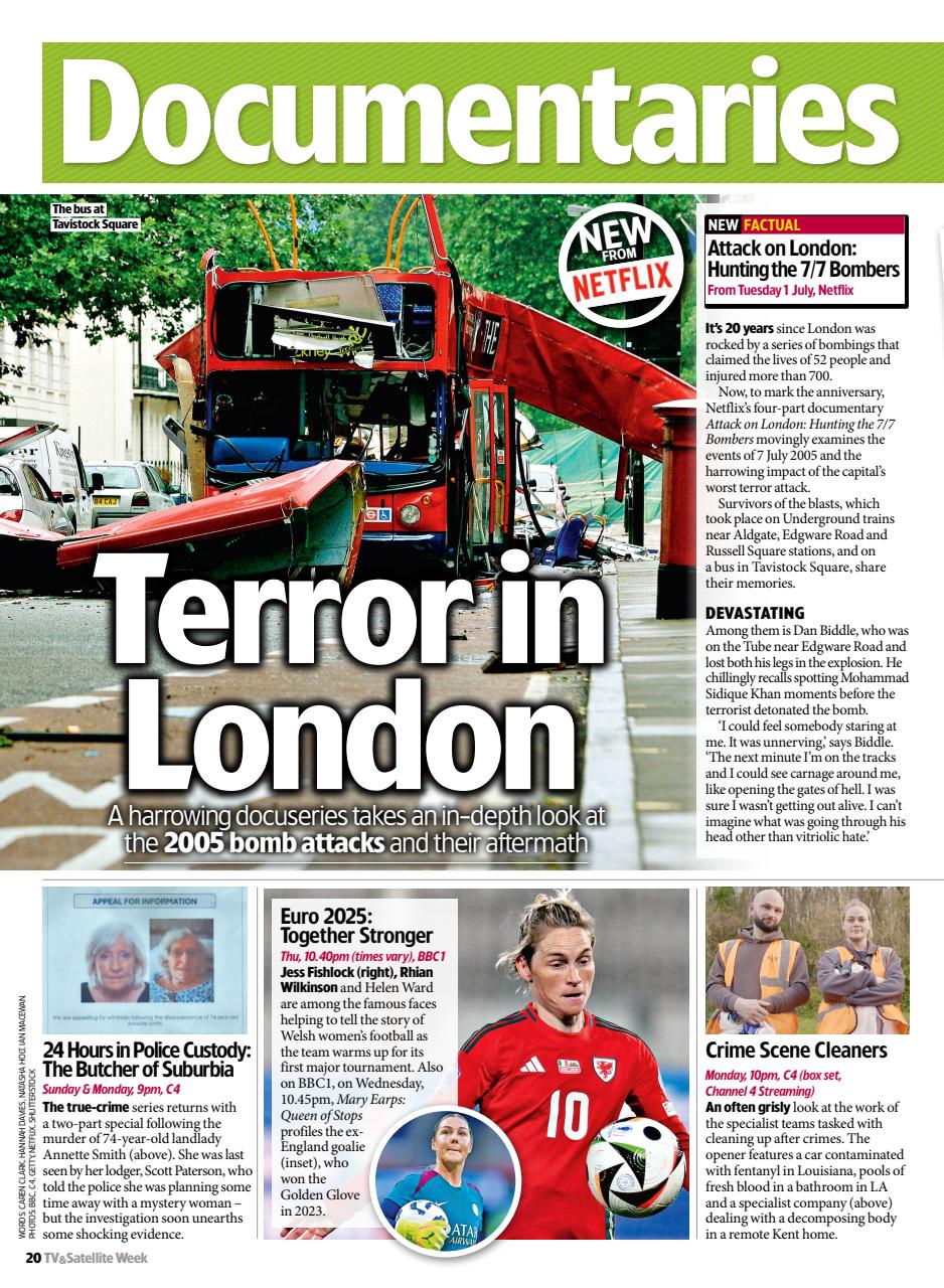 TV & Satellite Week Preview Pages