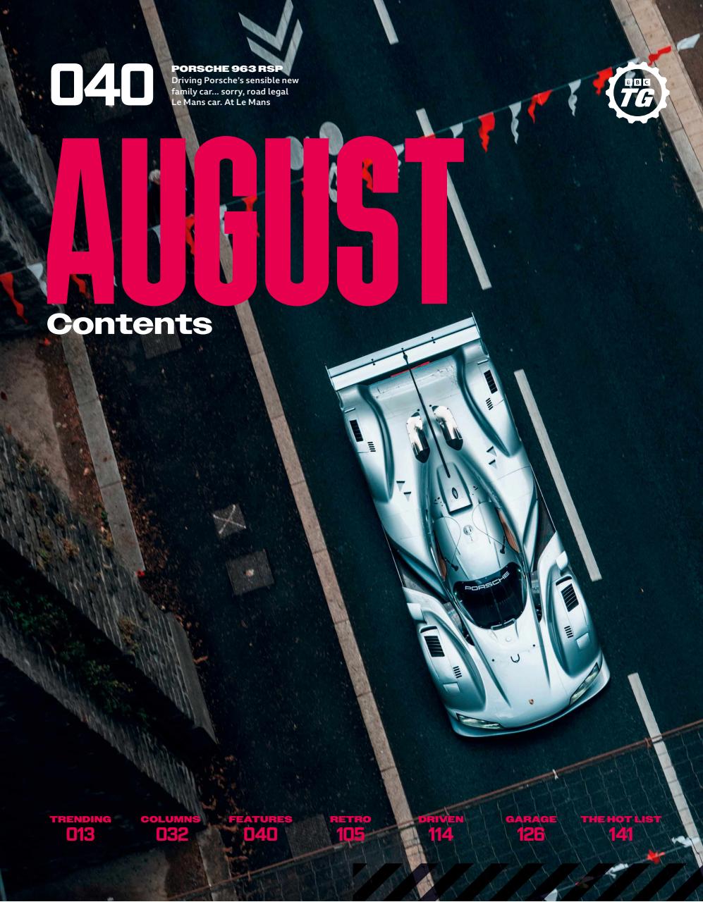 BBC Top Gear Magazine Preview Pages