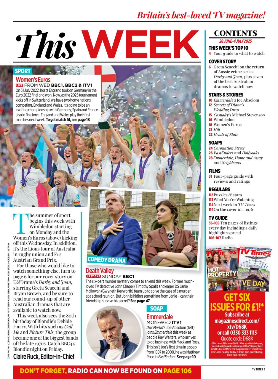 TV Times Preview Pages