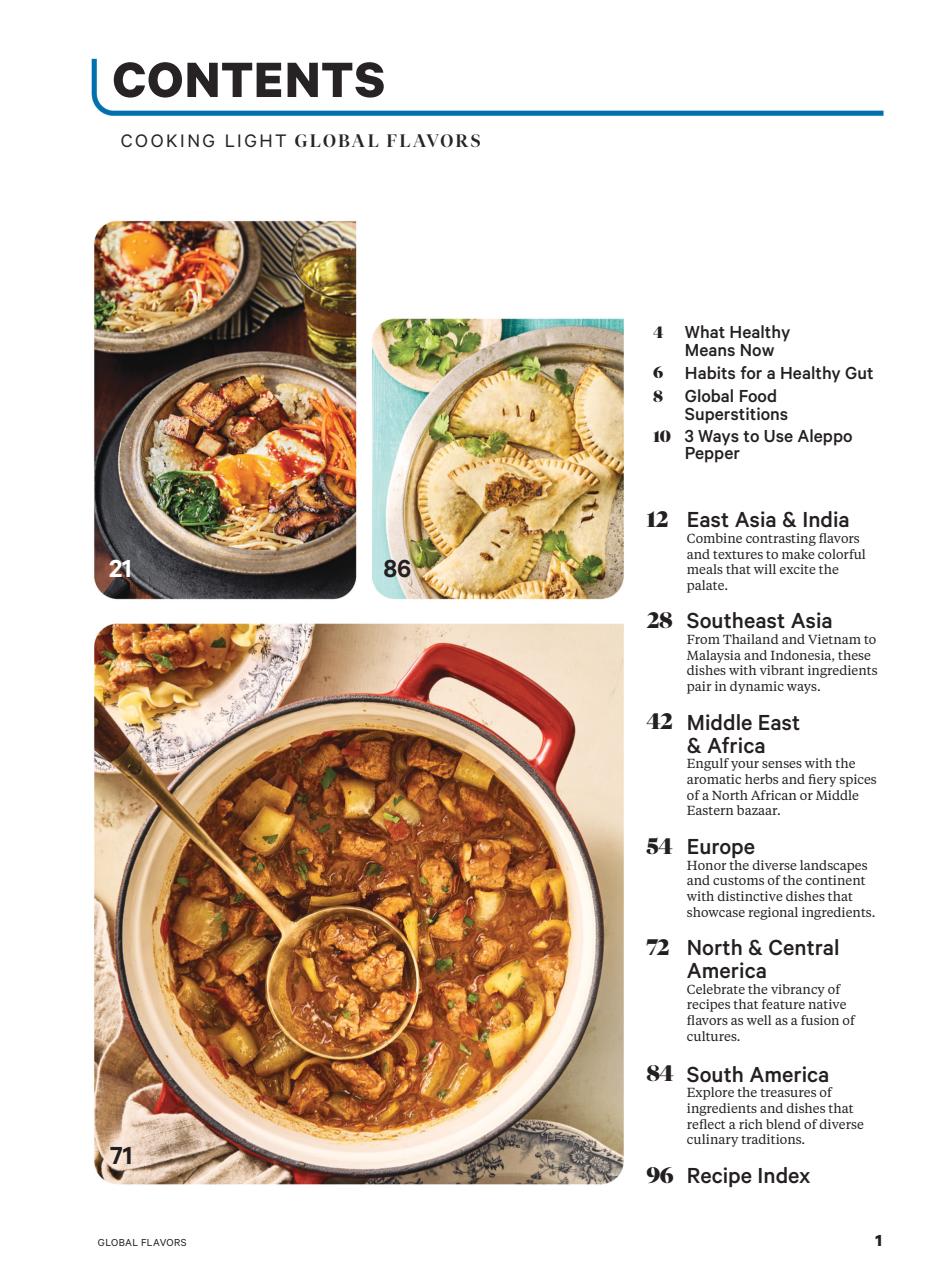 Cooking Light Preview Pages