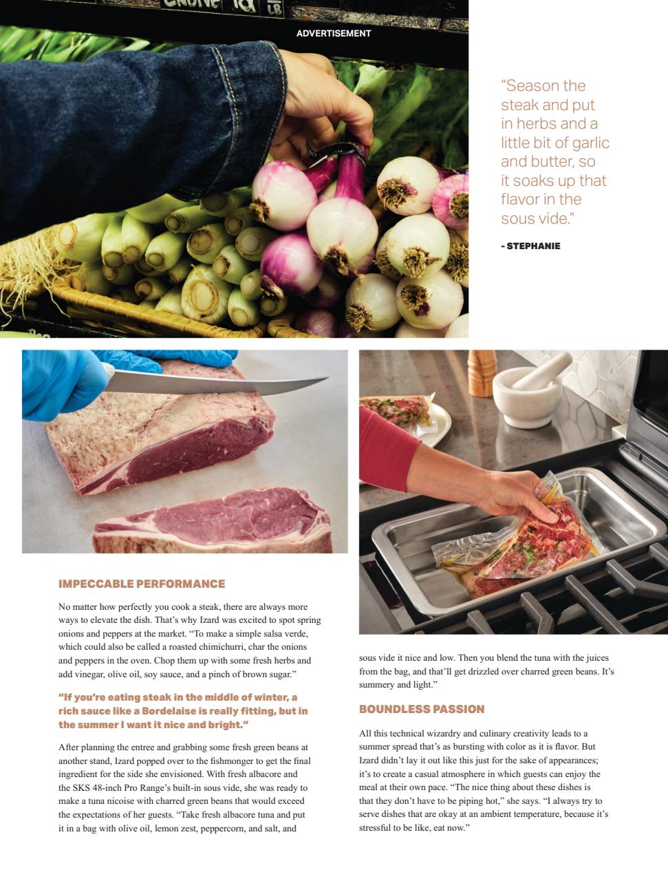 Food & Wine Preview Pages