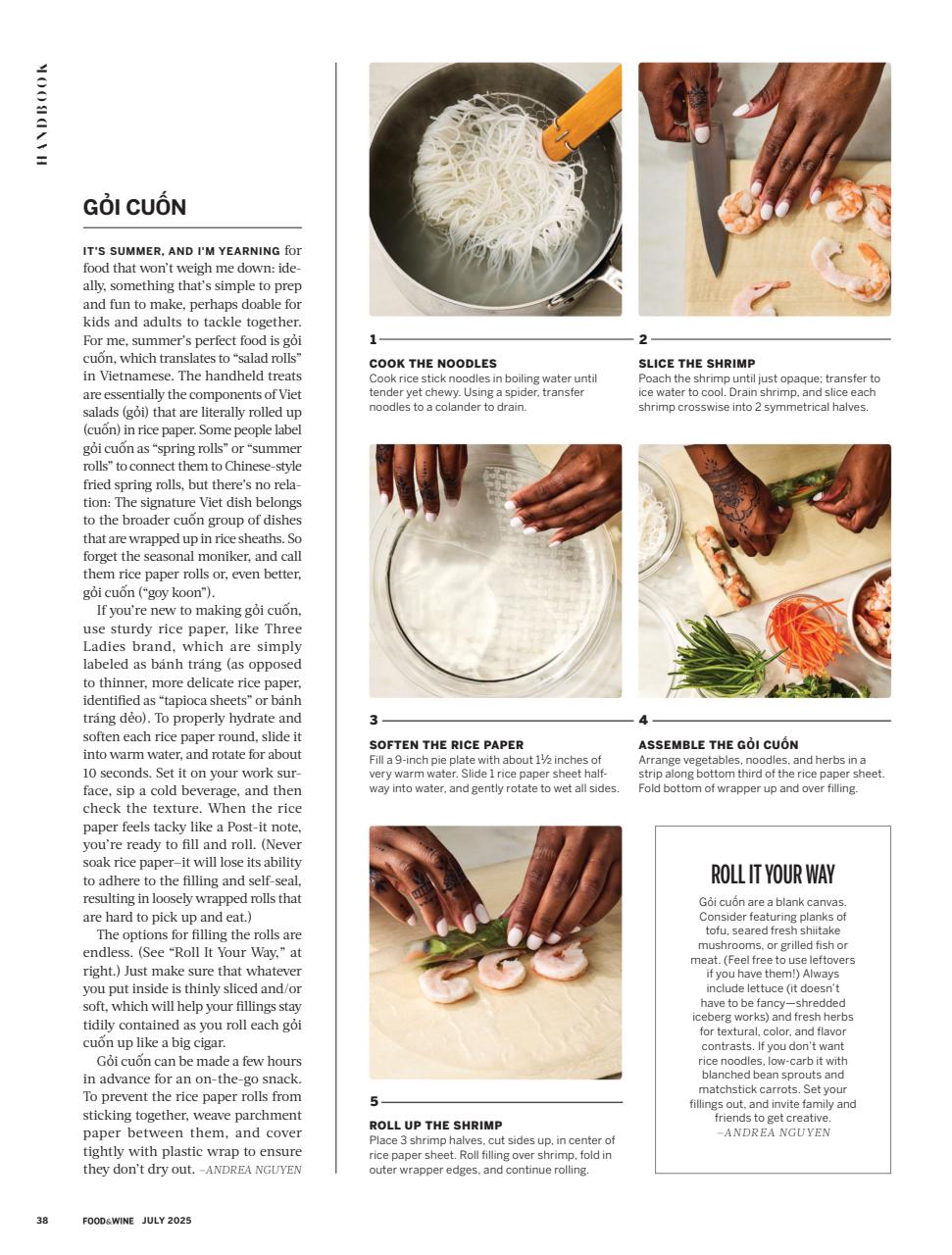 Food & Wine Preview Pages