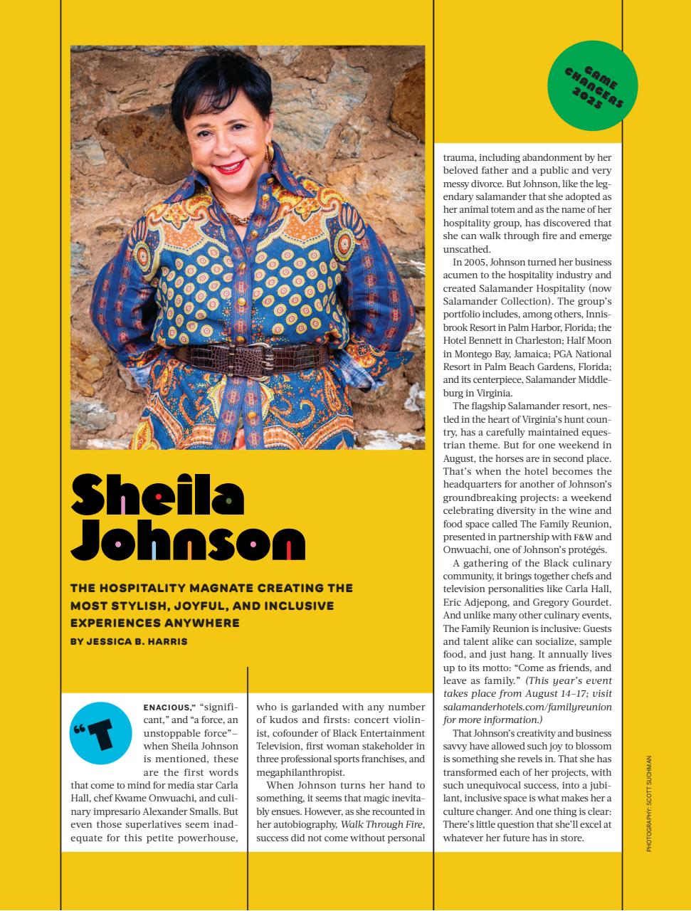 Food & Wine Preview Pages