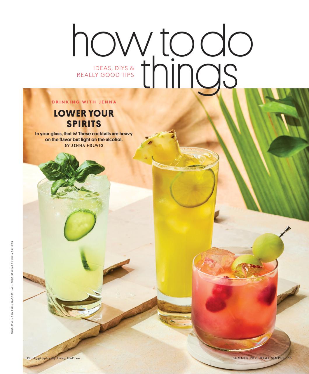 Real Simple Preview Pages