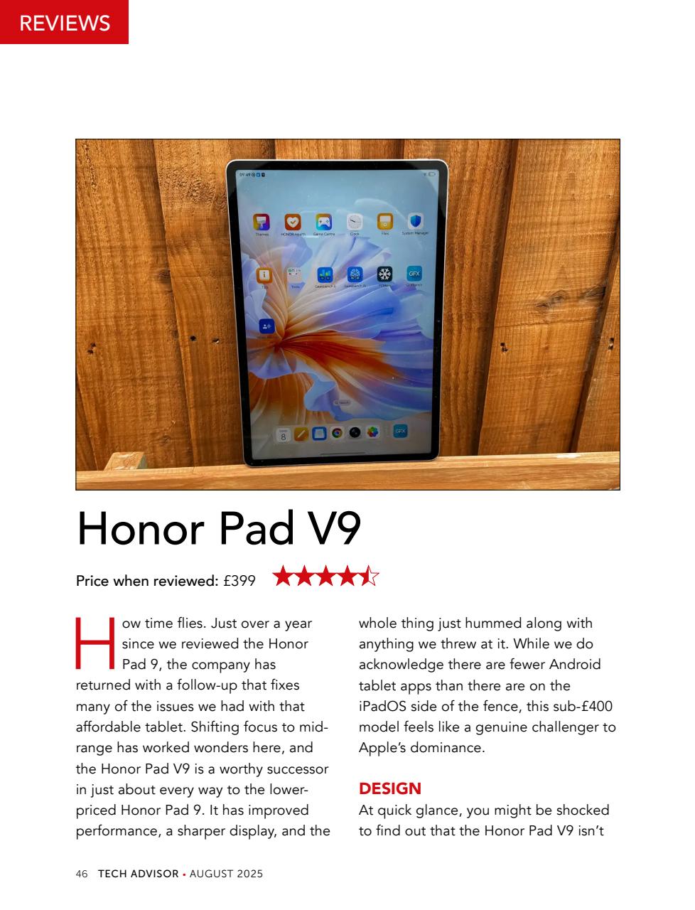 Tech Advisor Preview Pages