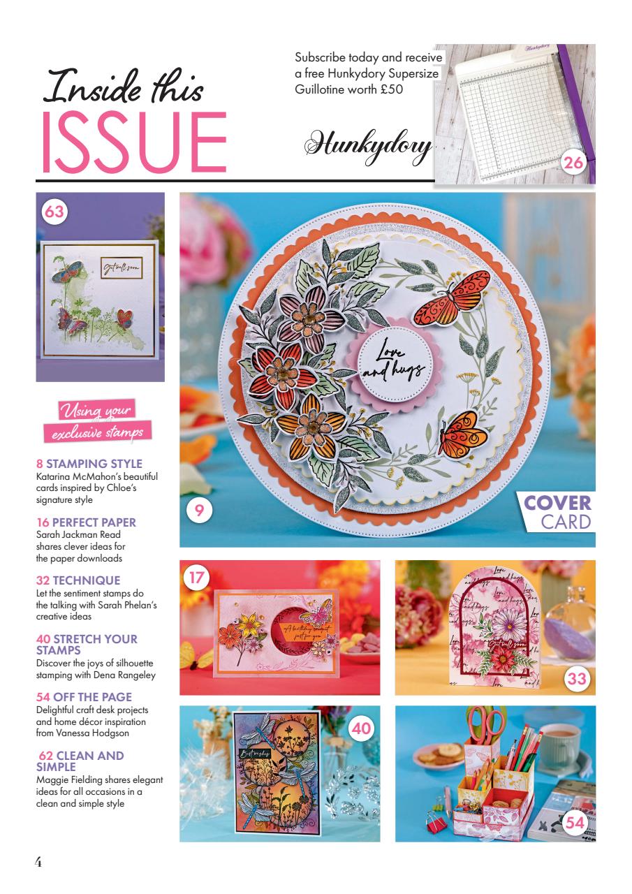 Creative Stamping Preview Pages