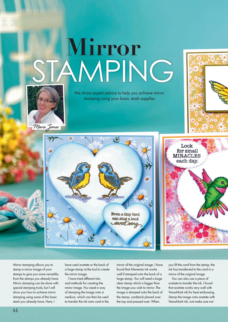 Creative Stamping Preview Pages