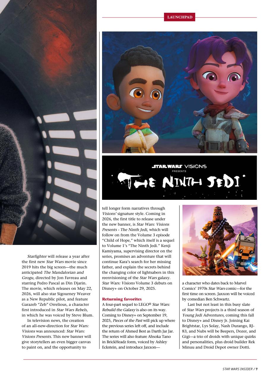 Star Wars Insider Preview Pages
