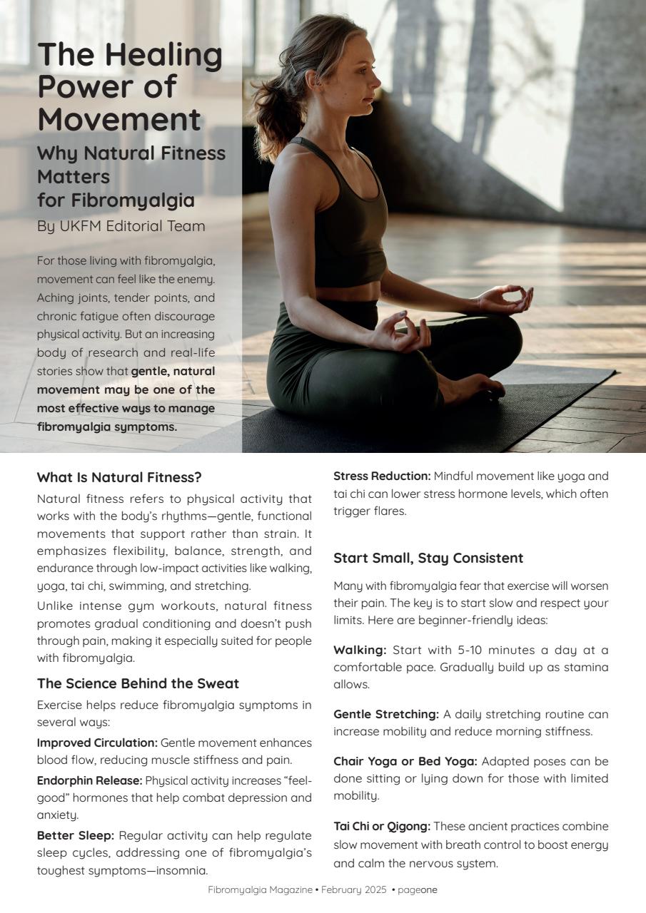 Fibromyalgia Magazine Preview Pages