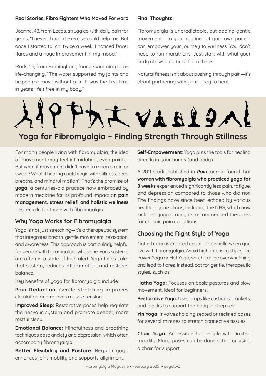 Fibromyalgia Magazine Preview Pages