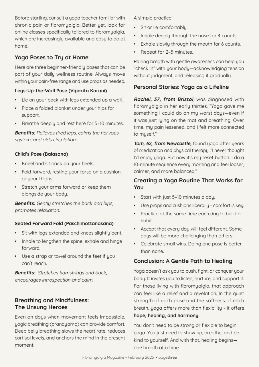 Fibromyalgia Magazine Preview Pages