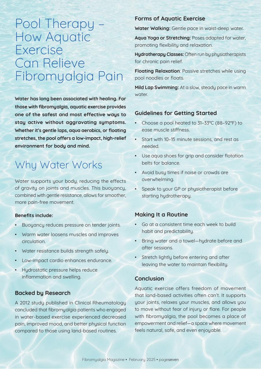 Fibromyalgia Magazine Preview Pages