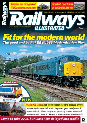 Railways Illustrated issue August 2025