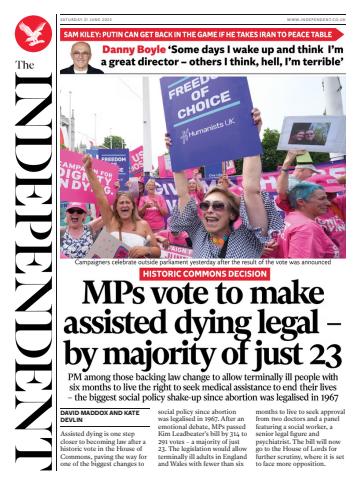 Saturday, 21 June 2025 issue Saturday, 21 June 2025