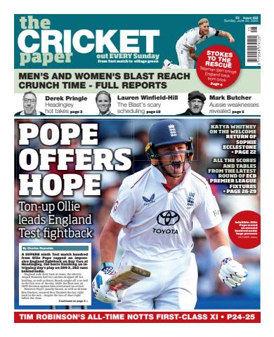The Cricket Paper issue The Cricket Paper