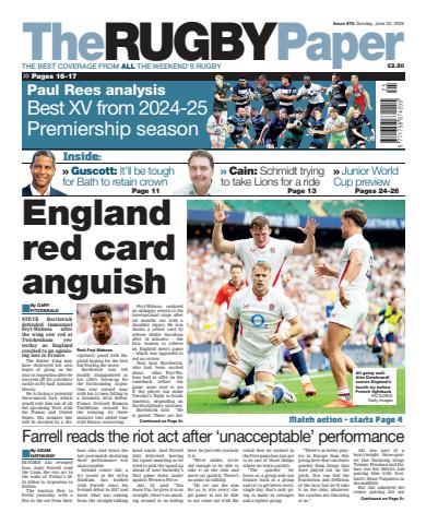 The Rugby Paper issue 22nd June 2025