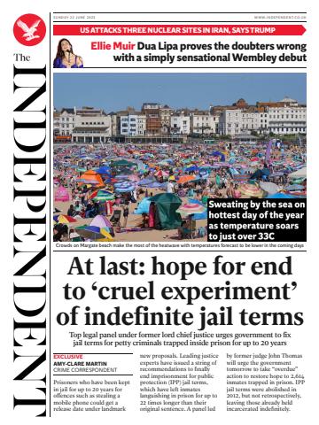 Sunday, 22 June 2025 issue Sunday, 22 June 2025