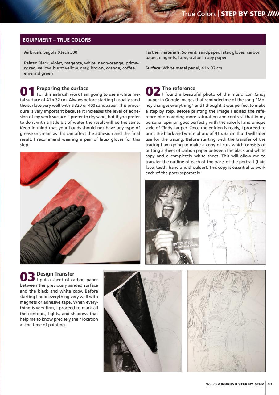 Airbrush Step by Step Preview Pages