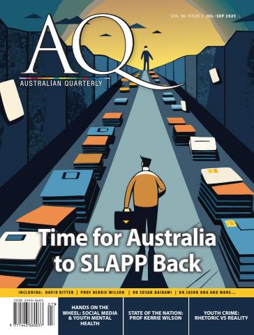AQ: Australian Quarterly issue AQ: Australian Quarterly 96.3