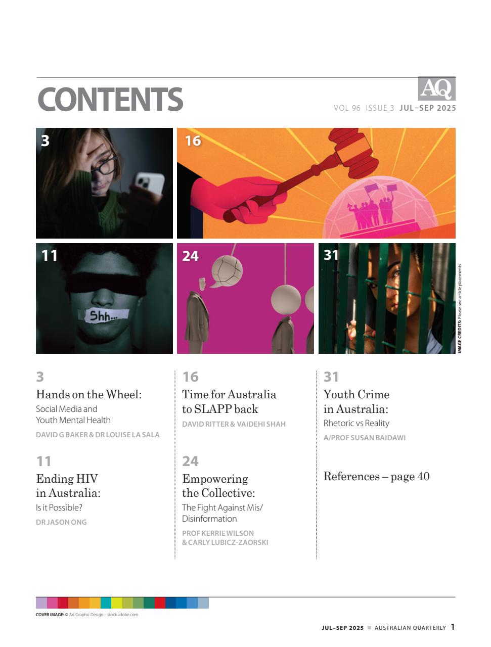 AQ: Australian Quarterly Preview Pages