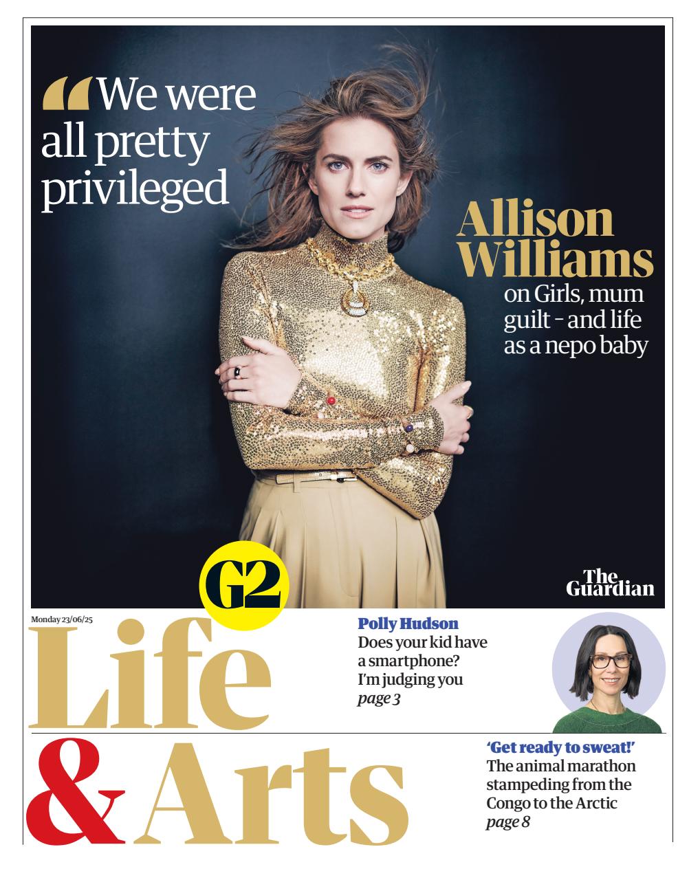 The Guardian Newspaper Preview Pages