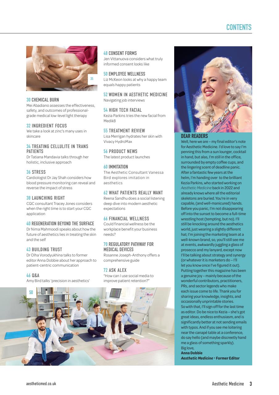 Aesthetic Medicine Preview Pages