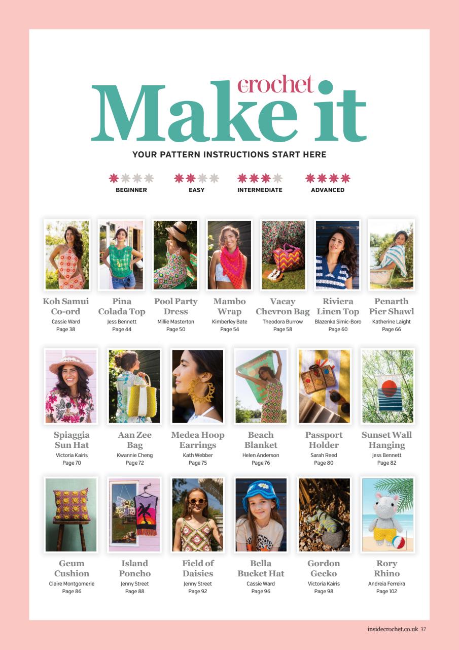 Inside Crochet Preview Pages