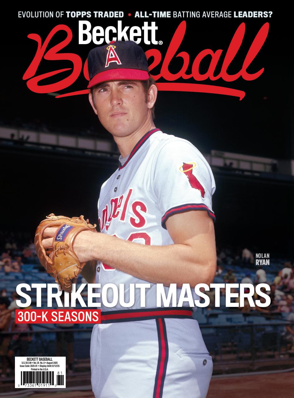 Beckett Baseball Magazine Preview Pages