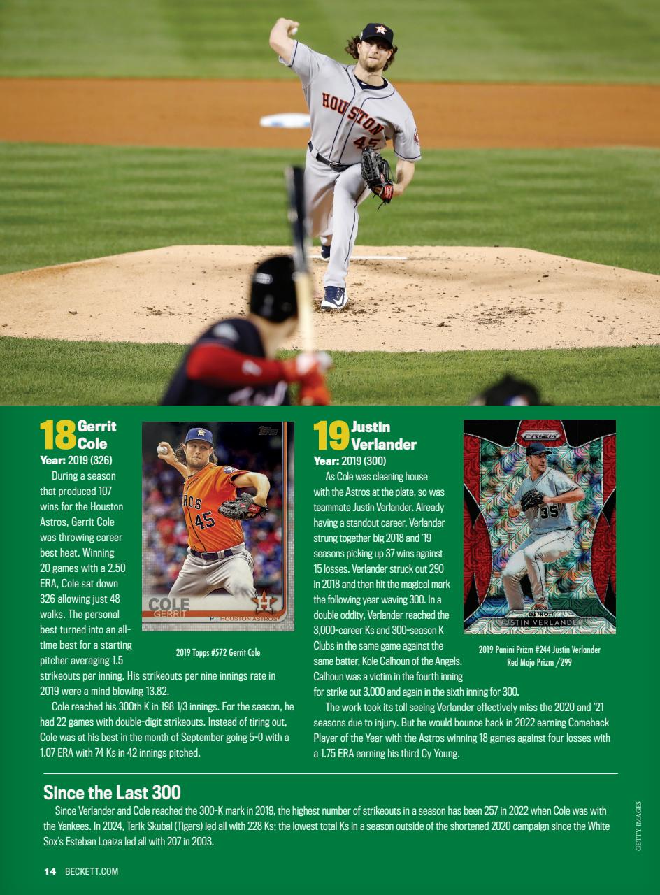 Beckett Baseball Magazine Preview Pages