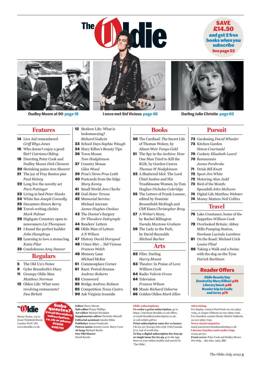 The Oldie Preview Pages