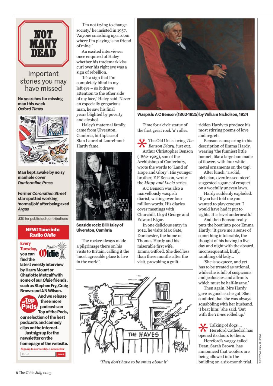 The Oldie Preview Pages