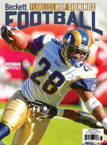 Beckett Football Magazine issue 2025-08 (Football-Aug)
