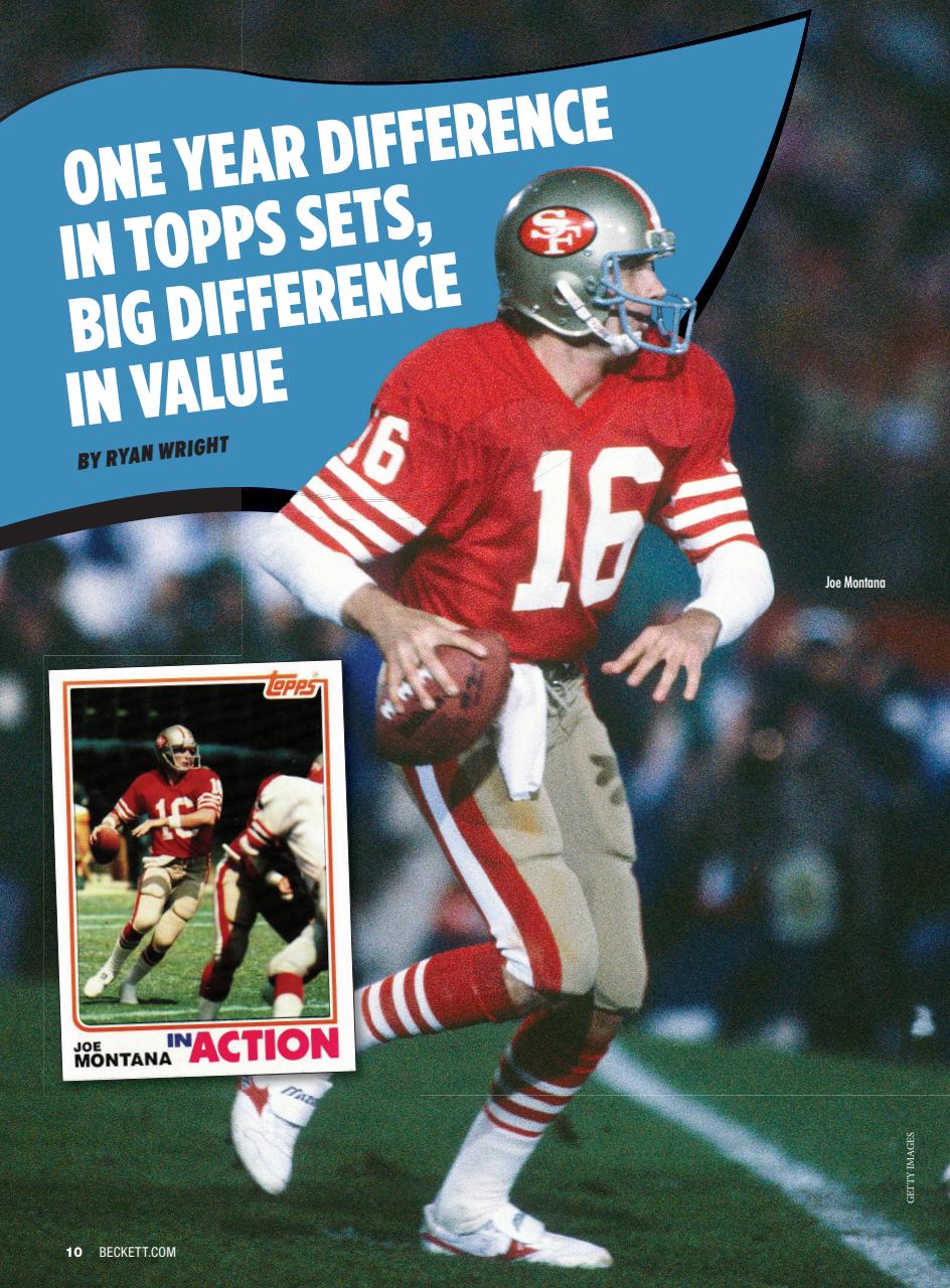 Beckett Football Magazine Preview Pages