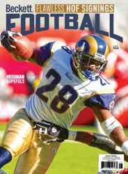 Beckett Football Magazine Complete Your Collection Cover 1