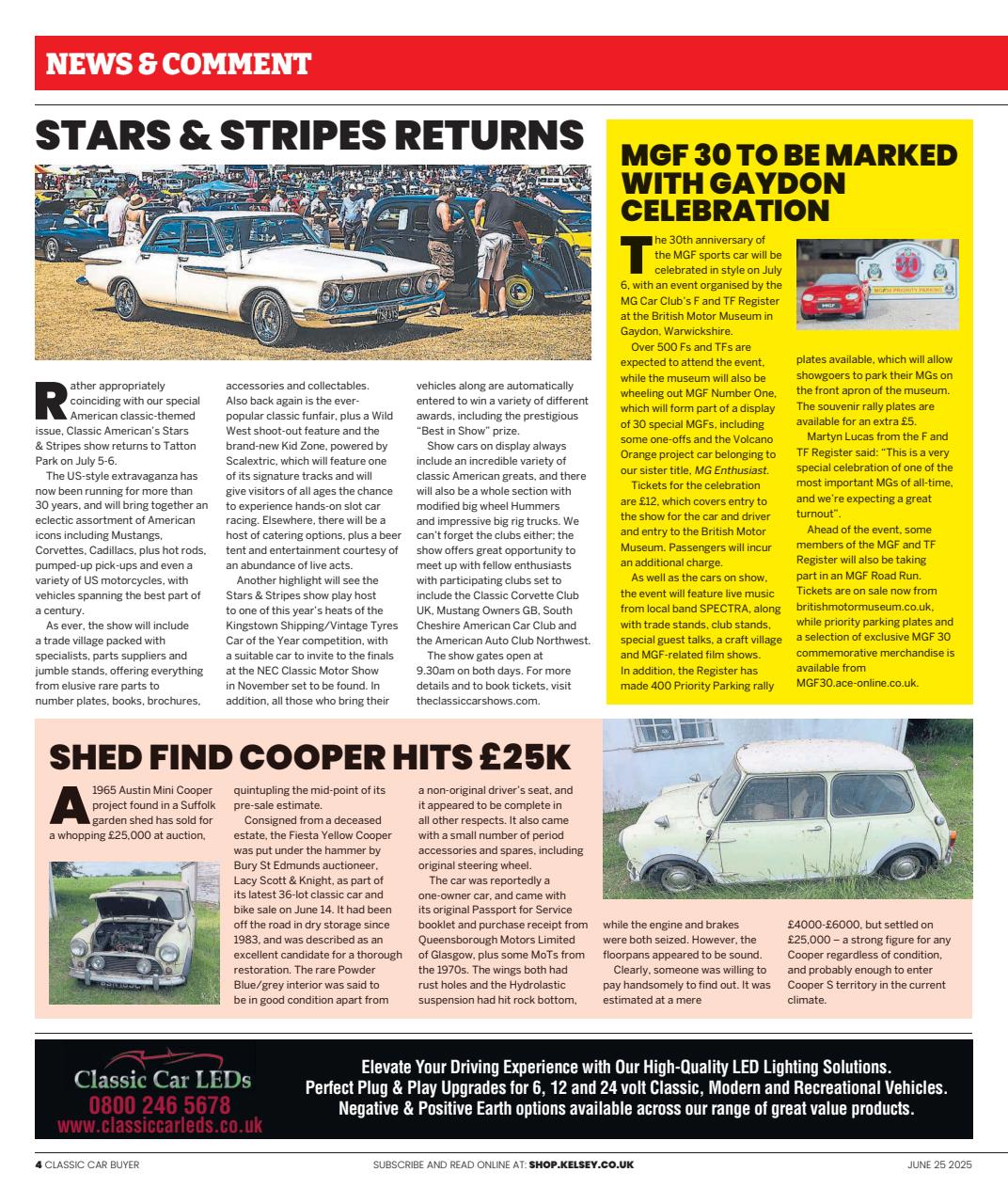 Classic Car Buyer Preview Pages