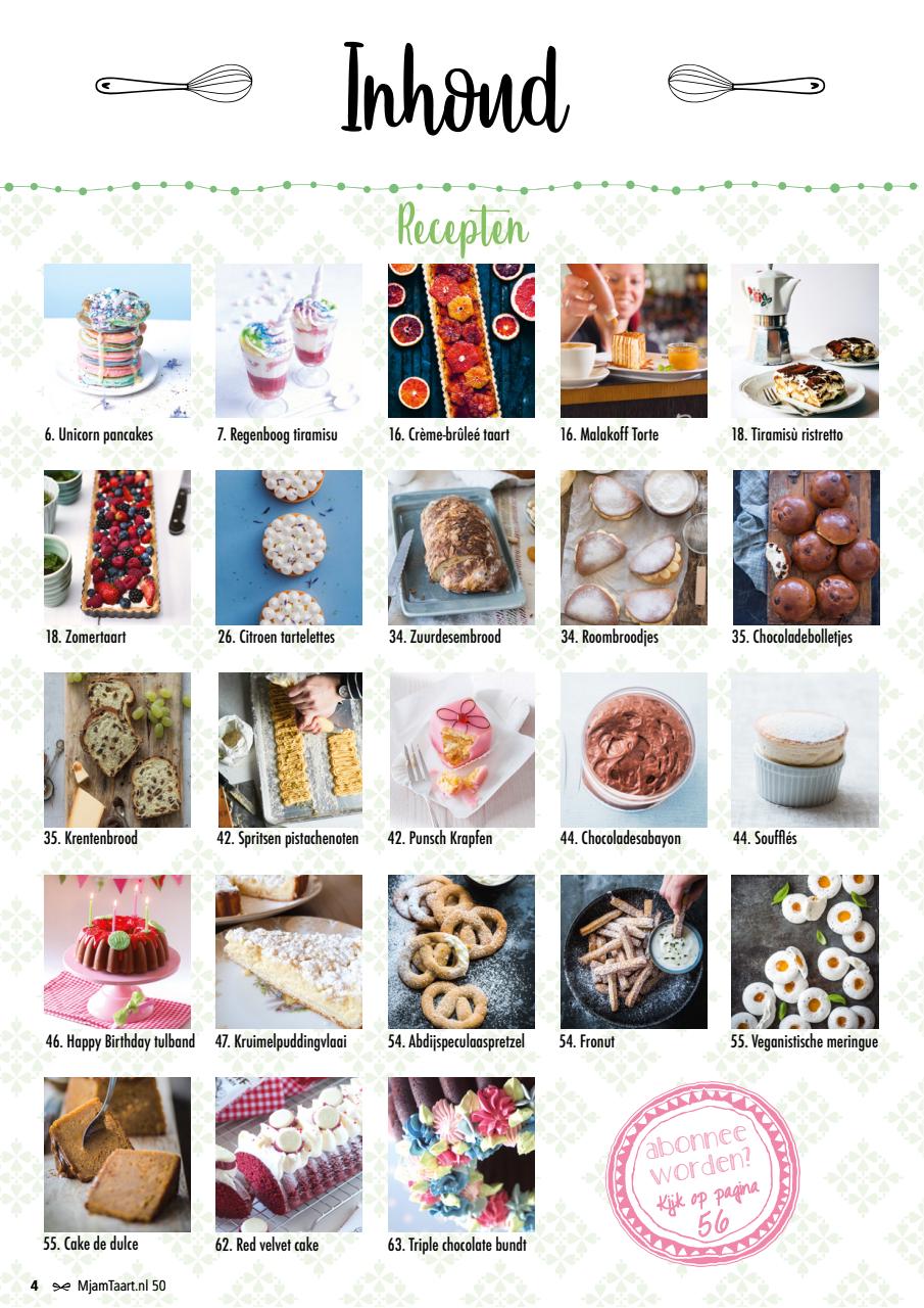 MjamTaart Zoet en Eten Preview Pages