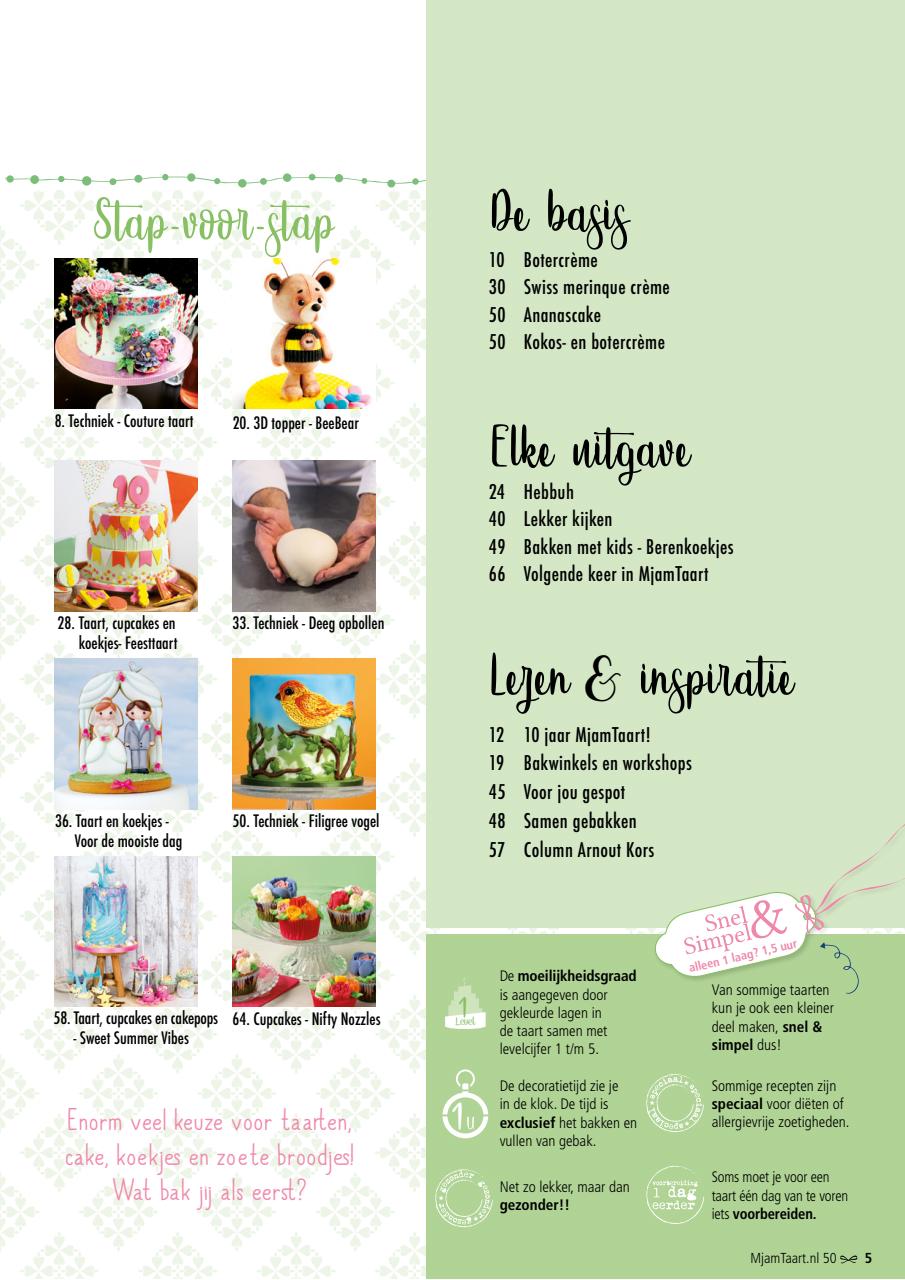 MjamTaart Zoet en Eten Preview Pages