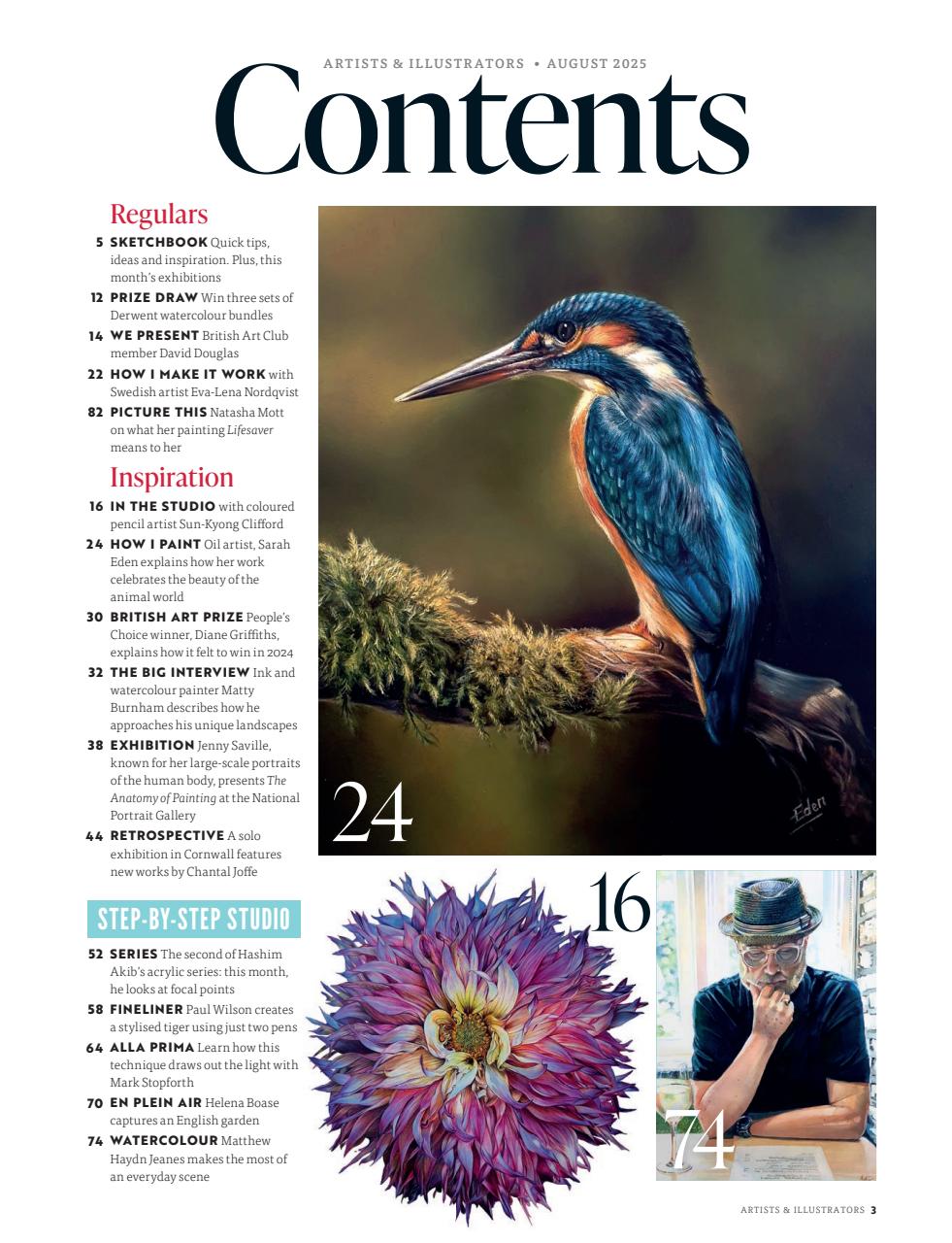 Artists & Illustrators Preview Pages