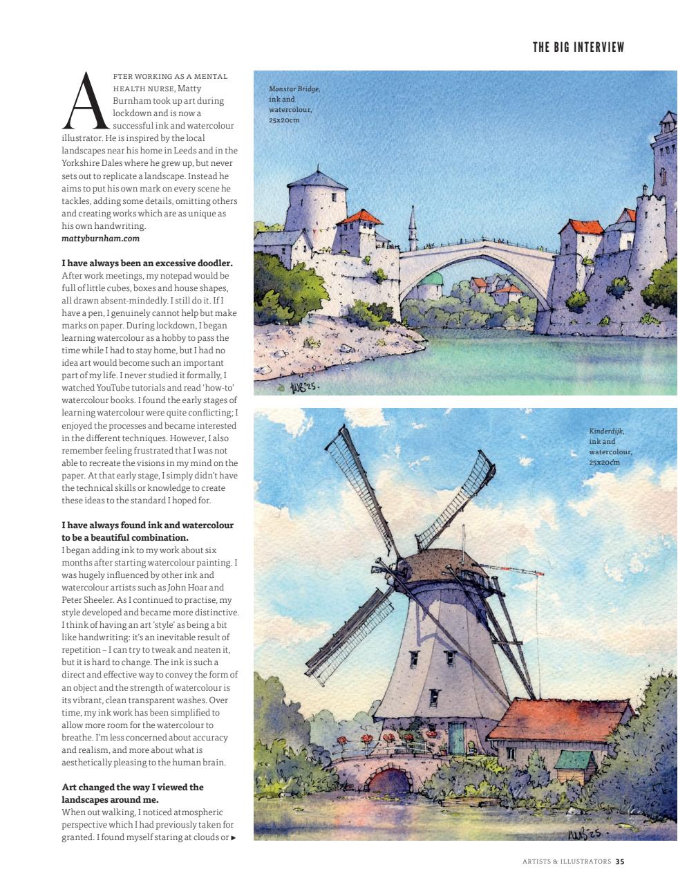 Artists & Illustrators Preview Pages