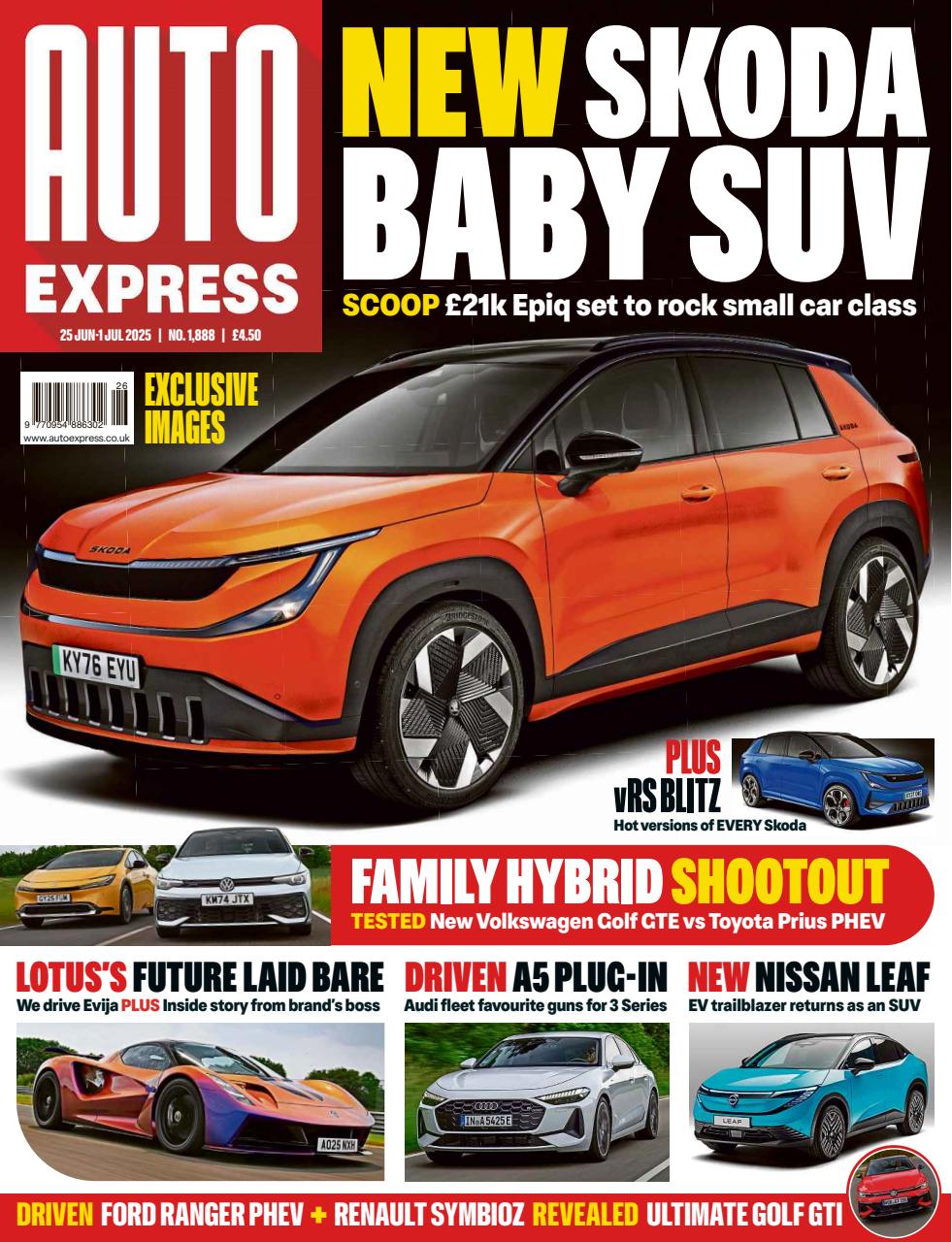 Auto Express Preview Pages