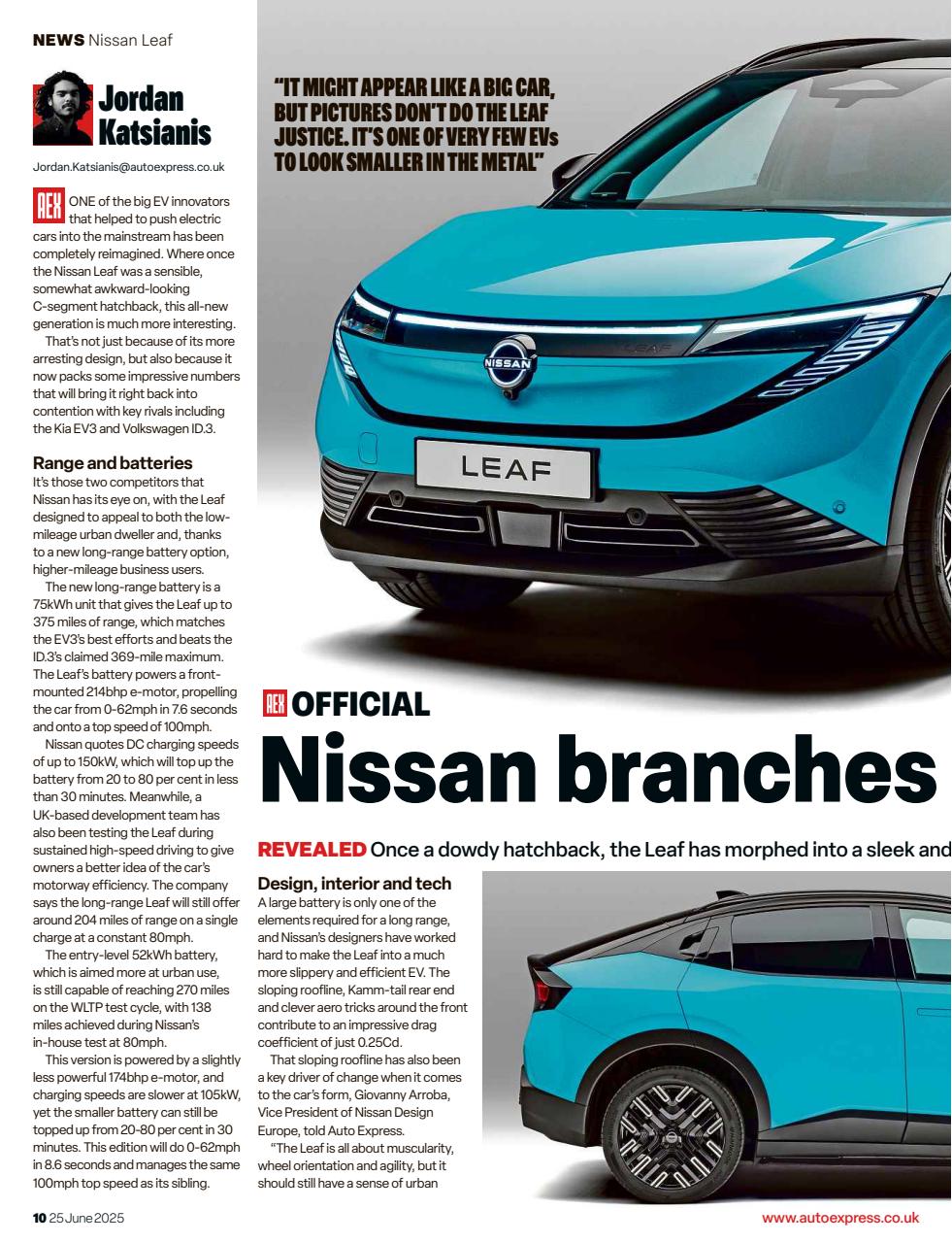 Auto Express Preview Pages