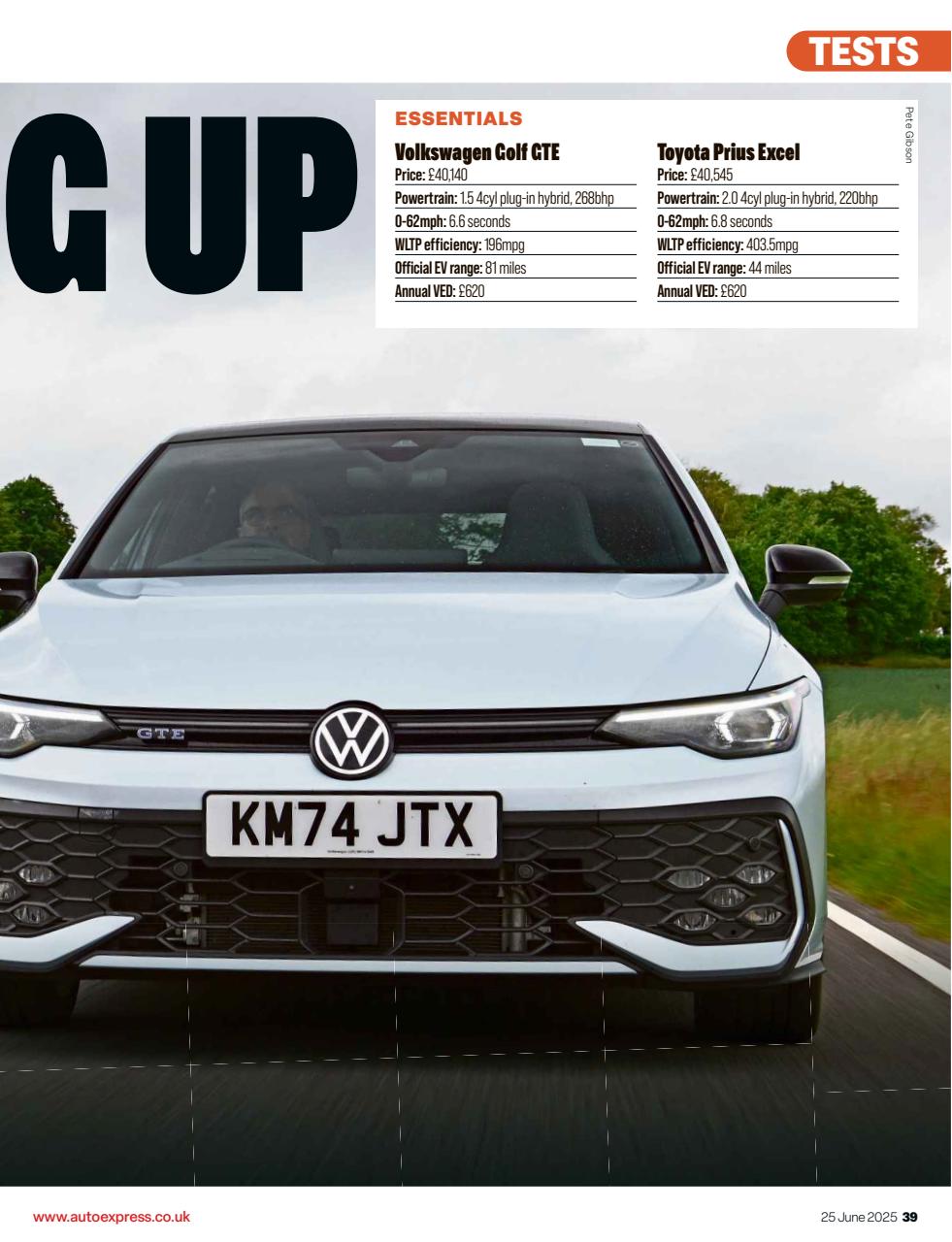 Auto Express Preview Pages