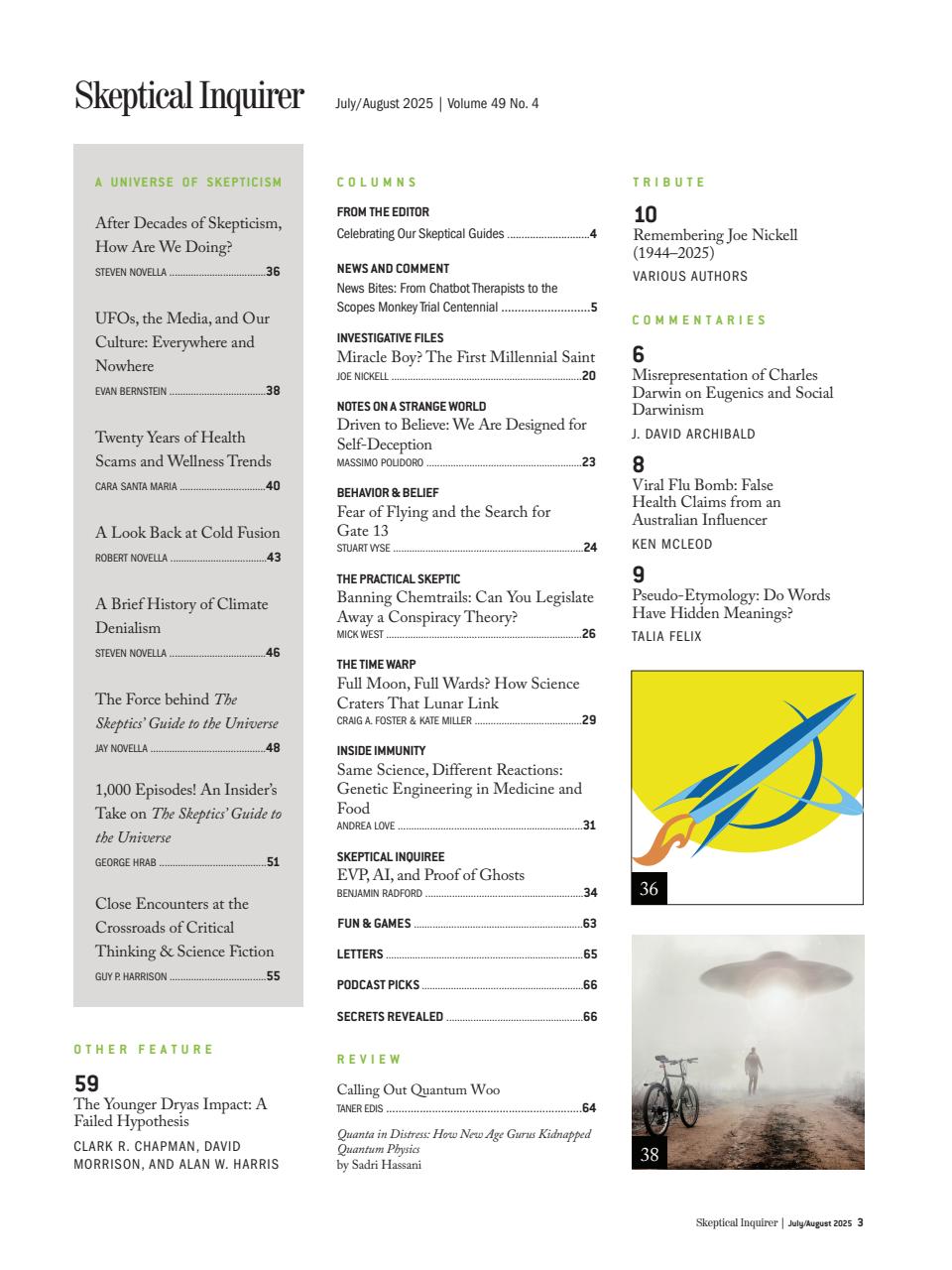 Skeptical Inquirer Preview Pages