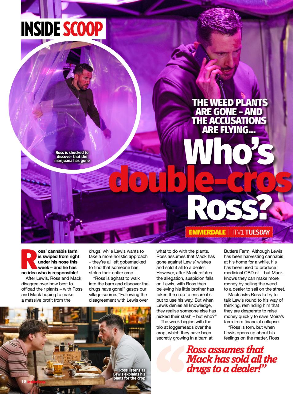 Inside Soap Preview Pages