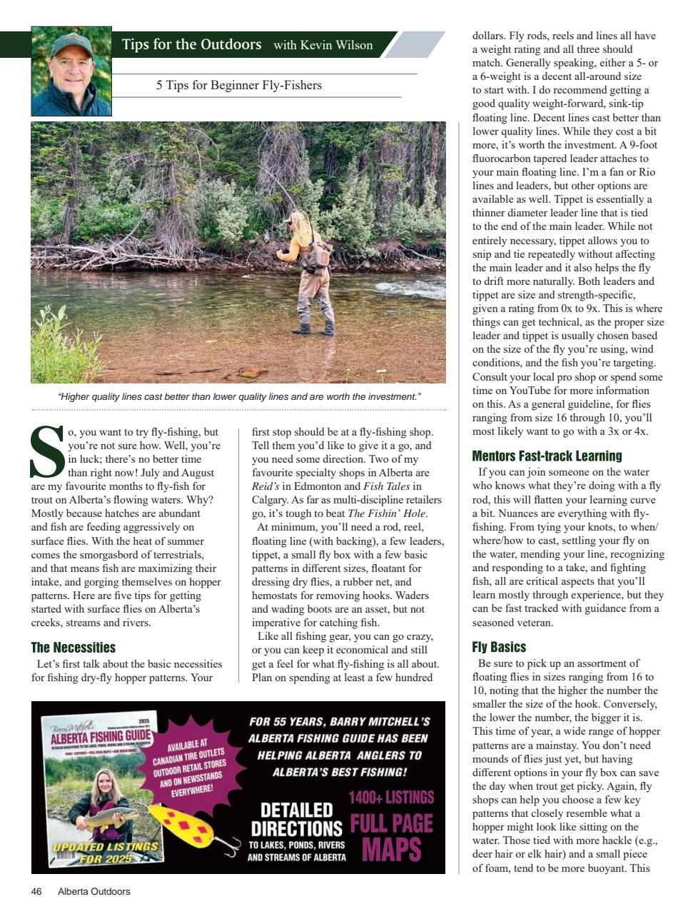 Alberta Outdoors Preview Pages