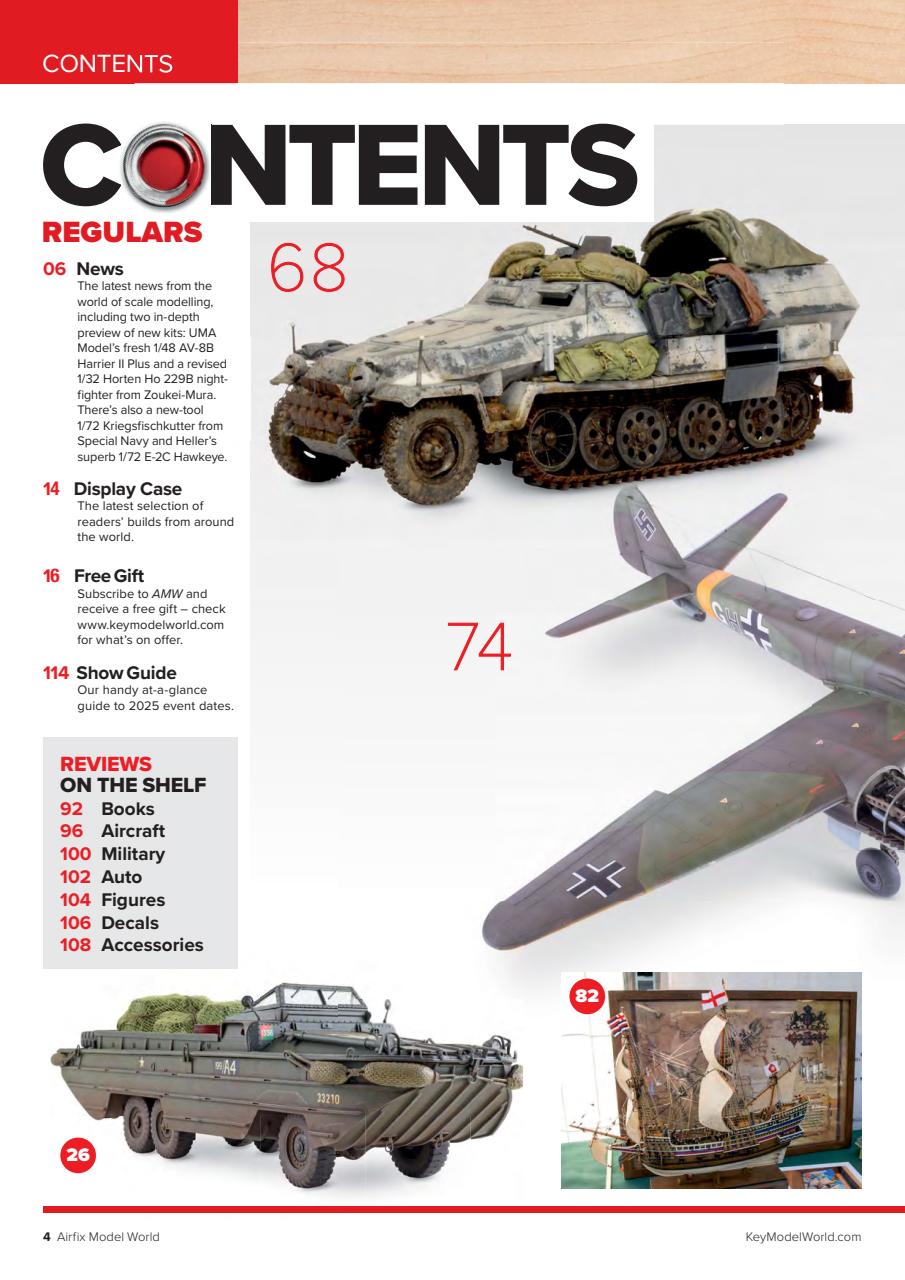 Airfix Model World Preview Pages