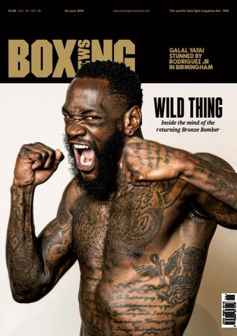 Boxing News issue June 26 2025