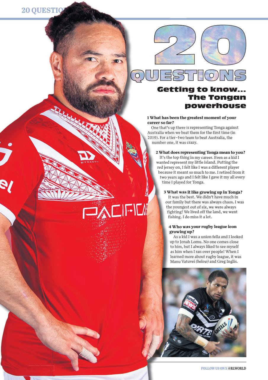 Rugby League World Preview Pages